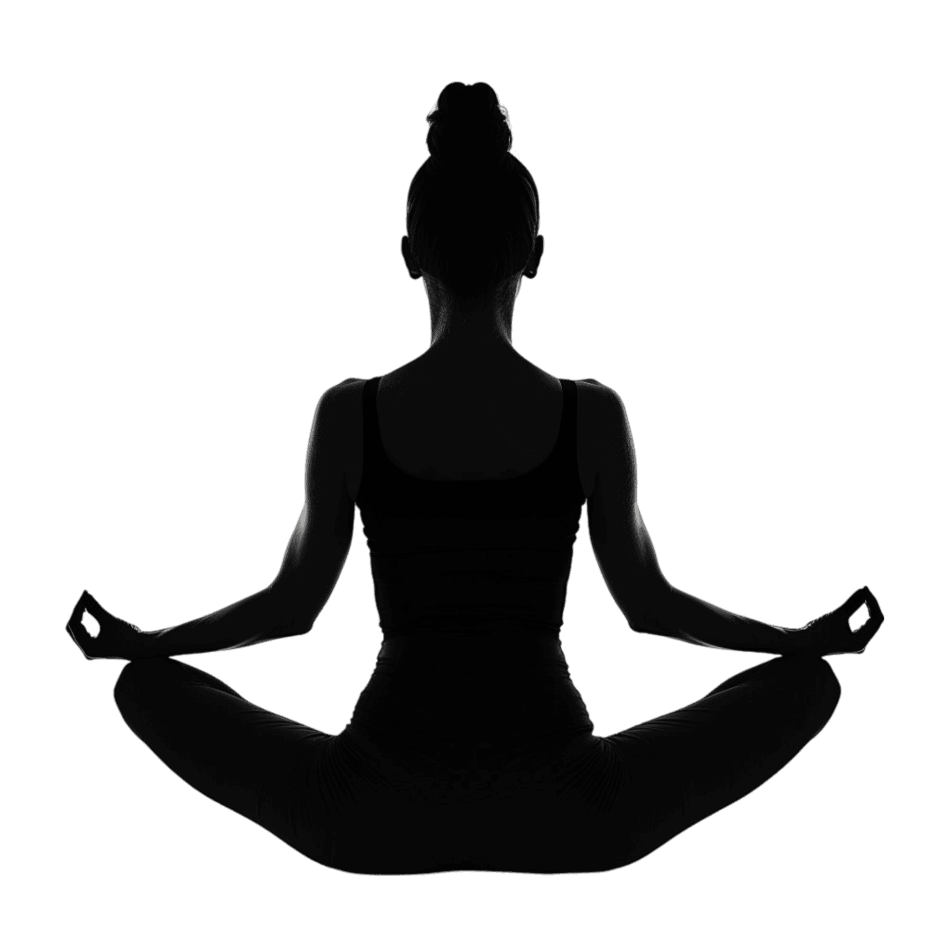 Pessoa meditando