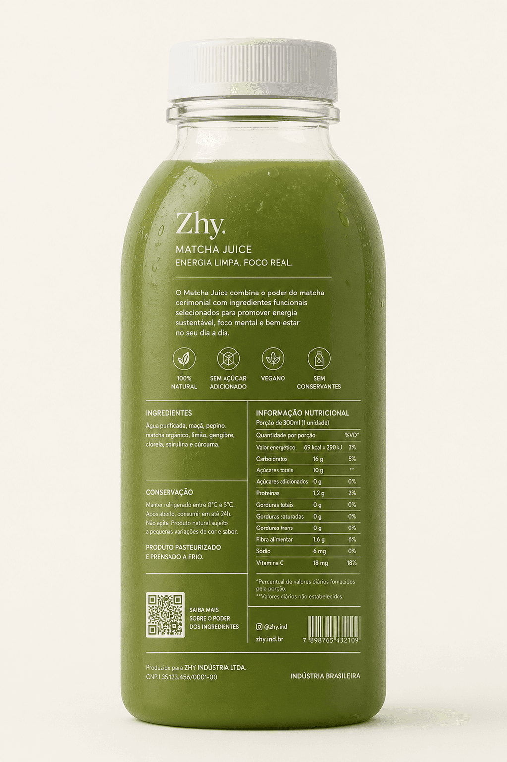 Zhy Matcha verso